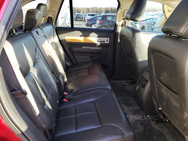 2LMDU88C08BJ00791 - 2008 LINCOLN MKX RED photo 11