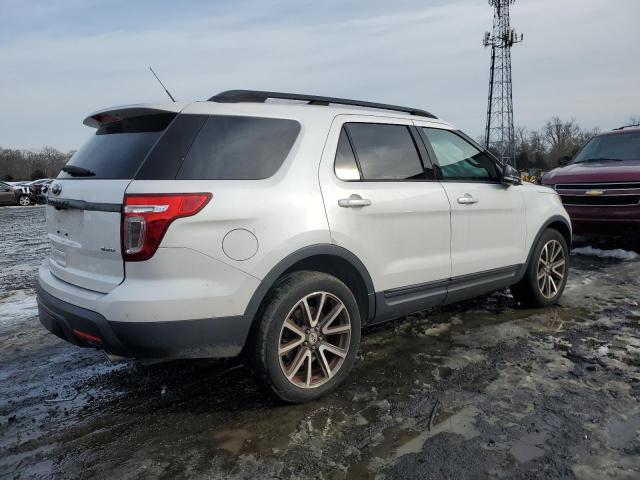 1FM5K8D85FGB93885 - 2015 FORD EXPLORER XLT WHITE photo 3