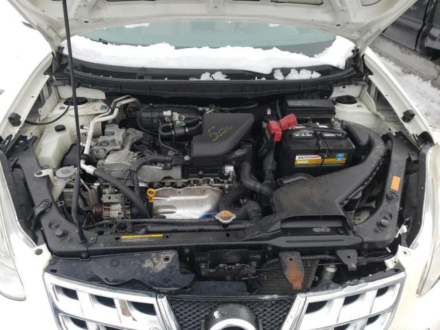 JN8AS5MV6CW415573 - 2012 NISSAN ROGUE S WHITE photo 12