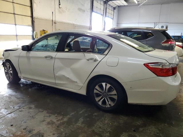 1HGCR2F39FA228745 - 2015 HONDA ACCORD LX WHITE photo 2