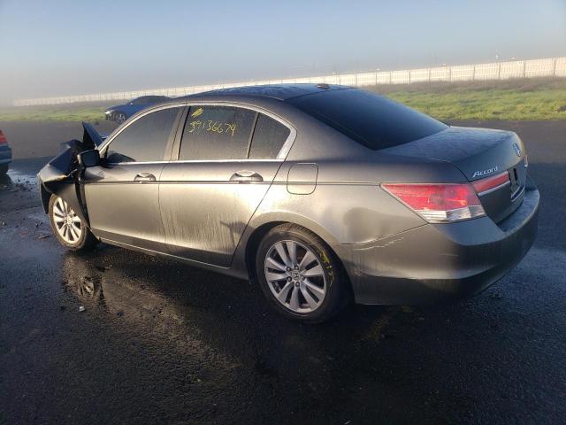 1HGCP2F86BA013030 - 2011 HONDA ACCORD EXL GRAY photo 2