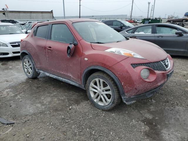 JN8AF5MR6DT222043 - 2013 NISSAN JUKE S MAROON photo 4