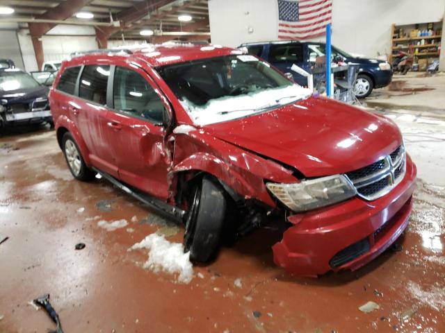 3C4PDCAB8GT166400 - 2016 DODGE JOURNEY SE RED photo 4