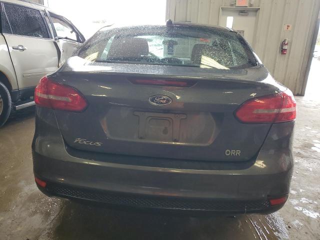 1FADP3E28JL265814 - 2018 FORD FOCUS S GRAY photo 6