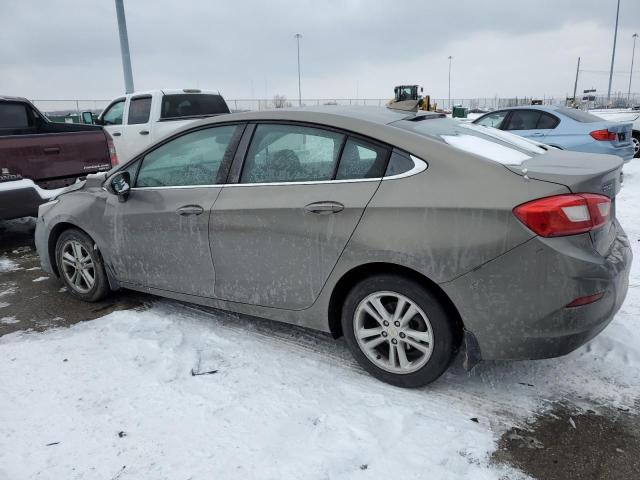 1G1BE5SM3H7123309 - 2017 CHEVROLET CRUZE LT GRAY photo 2