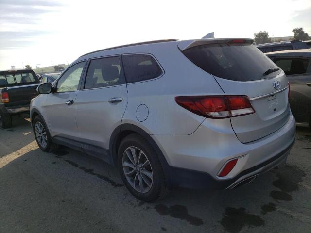 KM8SM4HF5HU240318 - 2017 HYUNDAI SANTA FE SE SILVER photo 2