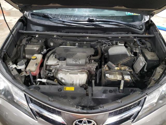 2T3RFREV2EW139614 - 2014 TOYOTA RAV4 XLE BROWN photo 12