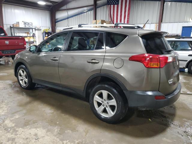 2T3RFREV2EW139614 - 2014 TOYOTA RAV4 XLE BROWN photo 2