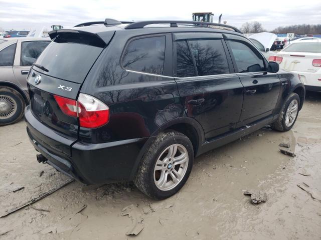 WBXPA93466WD27822 - 2006 BMW X3 3.0I BLACK photo 3