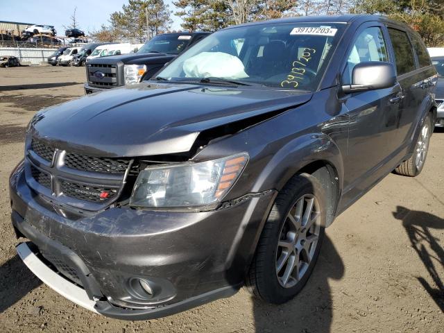 3C4PDCEG5JT380192 - 2018 DODGE JOURNEY GT GRAY photo 1