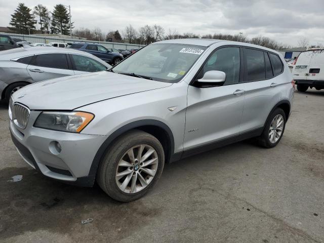 5UXWX9C50D0A19415 - 2013 BMW X3 XDRIVE28I SILVER photo 1