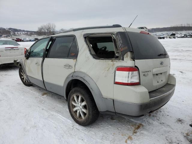 1FMDK02W08GA01323 - 2008 FORD TAURUS X SEL BEIGE photo 2