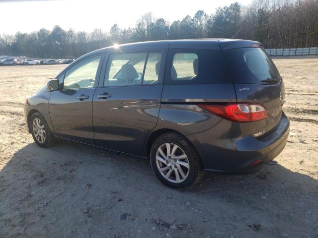 JM1CW2BL6C0110926 - 2012 MAZDA 5 GRAY photo 2