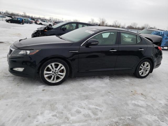 KNAGN4A77C5263707 - 2012 KIA OPTIMA EX BLACK photo 1