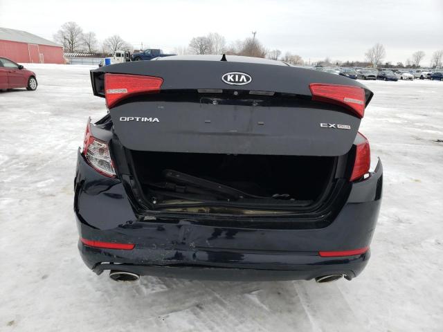 KNAGN4A77C5263707 - 2012 KIA OPTIMA EX BLACK photo 6