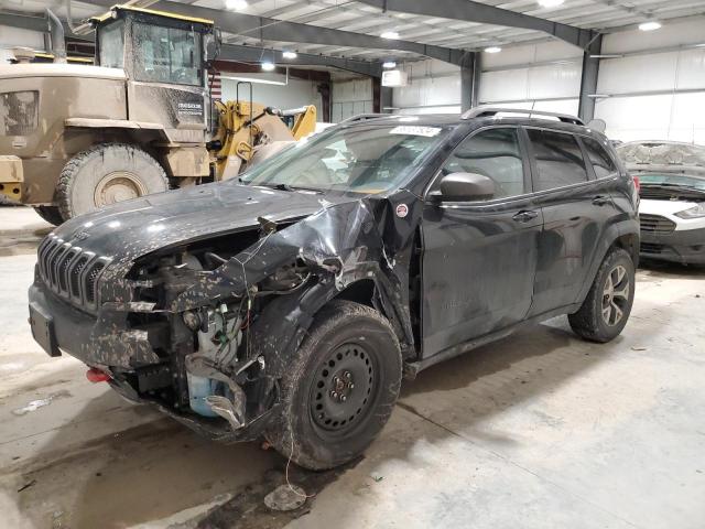 1C4PJMBB8FW581125 - 2015 JEEP CHEROKEE TRAILHAWK BLACK photo 1