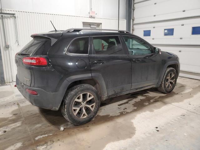 1C4PJMBB8FW581125 - 2015 JEEP CHEROKEE TRAILHAWK BLACK photo 3