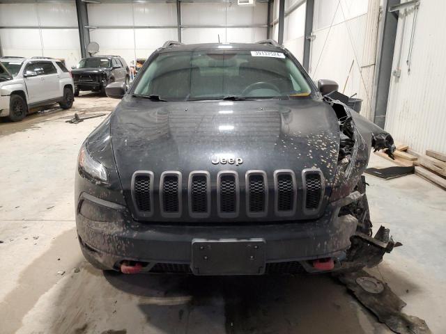 1C4PJMBB8FW581125 - 2015 JEEP CHEROKEE TRAILHAWK BLACK photo 5