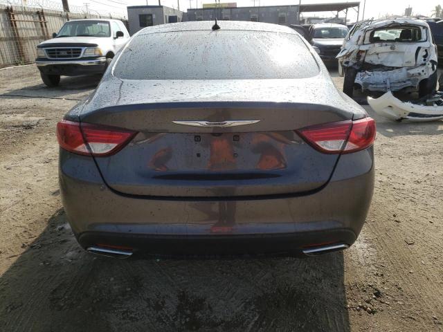 1C3CCCBG0GN138980 - 2016 CHRYSLER 200 S GRAY photo 6