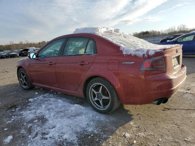 19UUA755X7A021925 - 2007 ACURA TL TYPE S RED photo 2