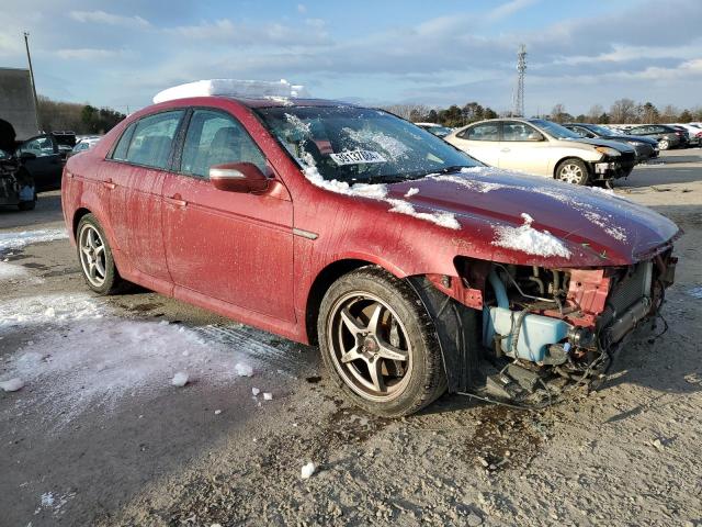 19UUA755X7A021925 - 2007 ACURA TL TYPE S RED photo 4