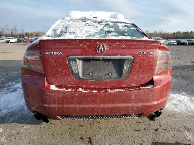 19UUA755X7A021925 - 2007 ACURA TL TYPE S RED photo 6