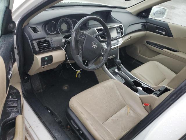 1HGCR3F8XDA015222 - 2013 HONDA ACCORD EXL WHITE photo 8