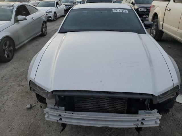 1ZVBP8AM5E5210315 - 2014 FORD MUSTANG WHITE photo 5