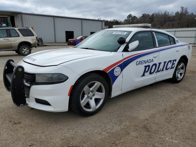 2C3CDXAG8KH510315 - 2019 DODGE CHARGER POLICE WHITE photo 1