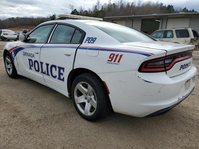 2C3CDXAG8KH510315 - 2019 DODGE CHARGER POLICE WHITE photo 2