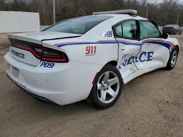 2C3CDXAG8KH510315 - 2019 DODGE CHARGER POLICE WHITE photo 3