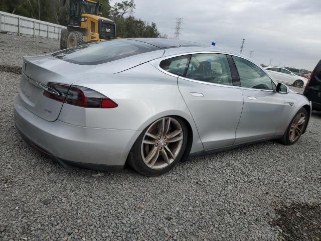 5YJSA1DP5CFS01028 - 2012 TESLA MODEL S Արծաթագույն լուսանկար 3