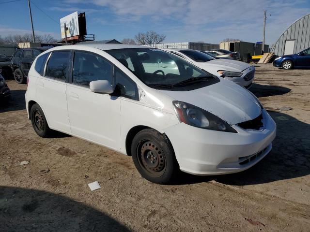 JHMGE8H34CC039155 - 2012 HONDA FIT WHITE photo 4