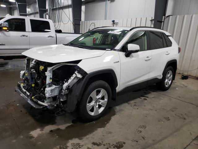 JTMR6RFV2LD006165 - 2020 TOYOTA RAV4 XLE WHITE photo 1