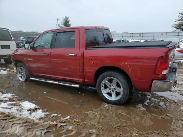 1D7RV1CT2AS217243 - 2010 DODGE RAM 1500 RED photo 2