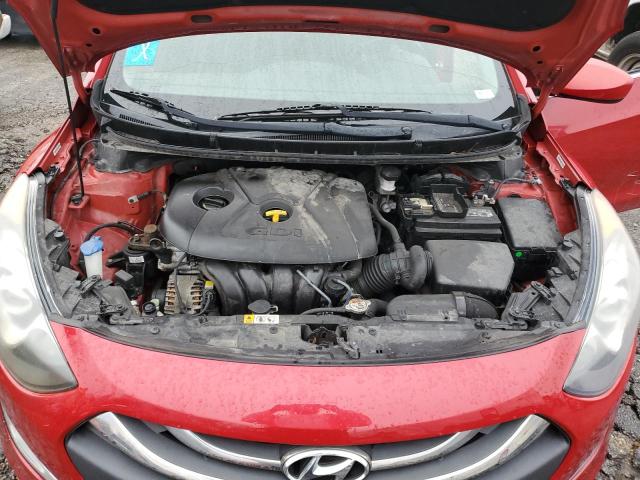 KMHD35LH9EU164088 - 2014 HYUNDAI ELANTRA GT RED photo 11