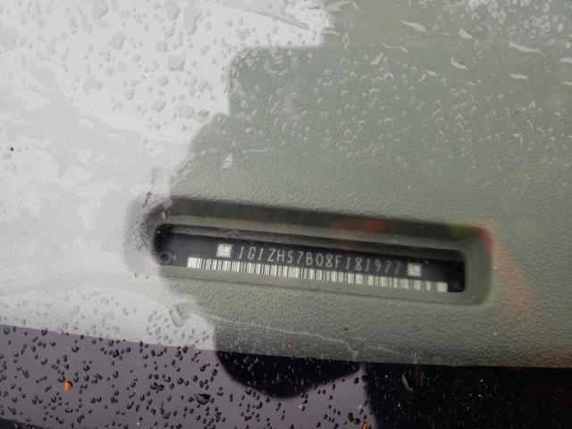 1G1ZH57B08F181977 - 2008 CHEVROLET MALIBU 1LT SILVER photo 12