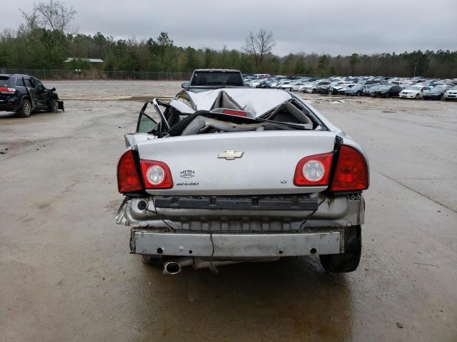 1G1ZH57B08F181977 - 2008 CHEVROLET MALIBU 1LT SILVER photo 6