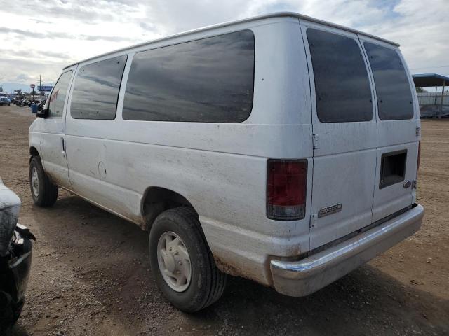 1FBNE31L46HA32238 - 2006 FORD ECONOLINE E350 SUPER DUTY WAGON WHITE photo 2