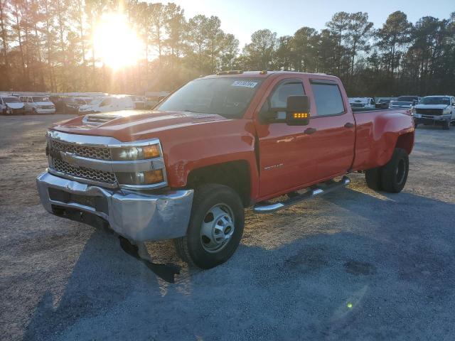 1GC4CVCY2KF180587 - 2019 CHEVROLET SILVERADO C3500 RED photo 1