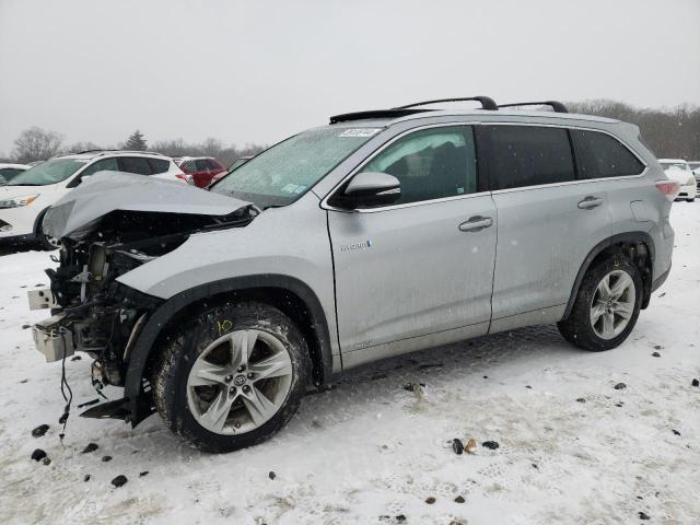 5TDDCRFHXGS017518 - 2016 TOYOTA HIGHLANDER HYBRID LIMITED SILVER photo 1