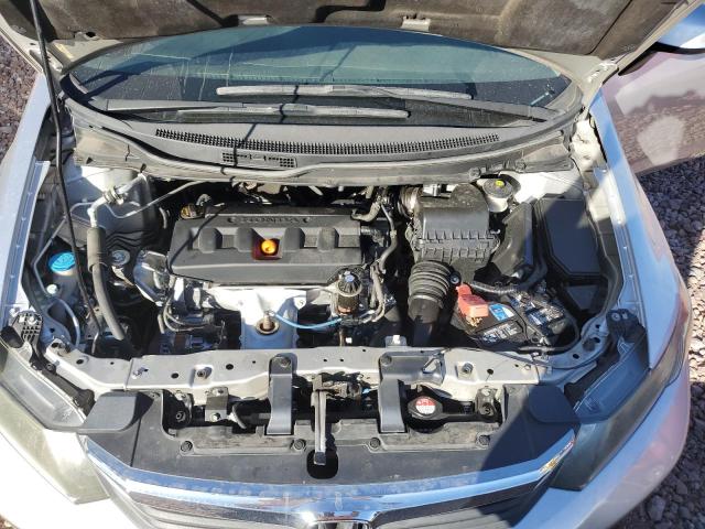 19XFB2F50CE321034 - 2012 HONDA CIVIC LX SILVER photo 11