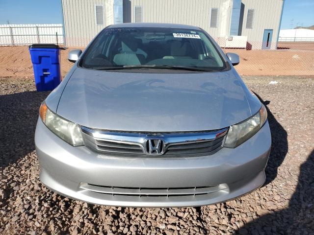 19XFB2F50CE321034 - 2012 HONDA CIVIC LX SILVER photo 5