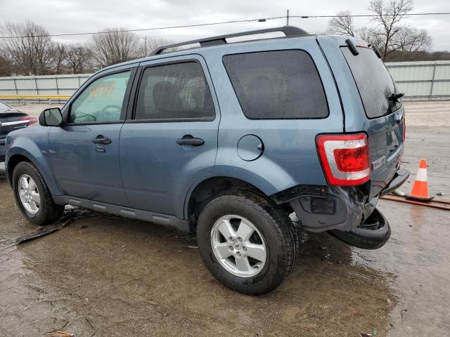 1FMCU0D79BKA04155 - 2011 FORD ESCAPE XLT BLUE photo 2