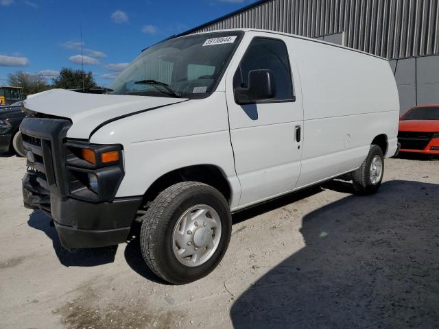 1FTNE14W28DA56263 - 2008 FORD ECONOLINE E150 VAN WHITE photo 1