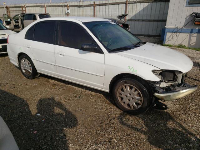 2HGES16584H523648 - 2004 HONDA CIVIC LX WHITE photo 4