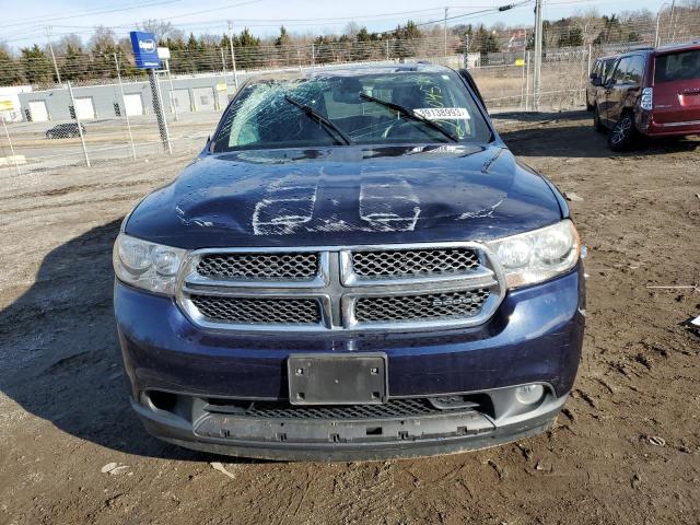 1C4RDHDG2CC182773 - 2012 DODGE DURANGO CREW BLUE photo 5