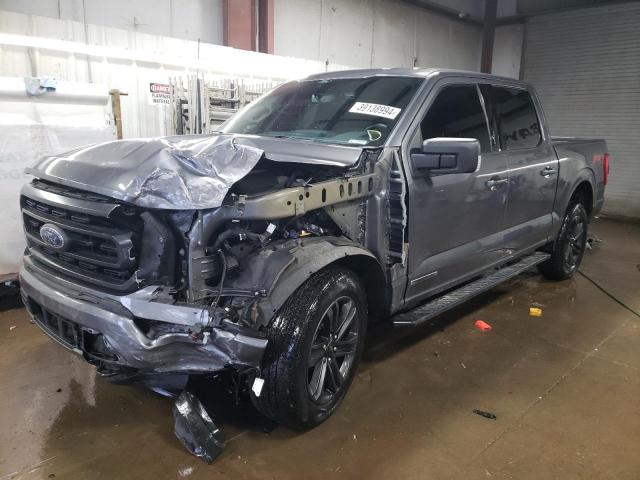 1FTFW1ED5MFC85985 - 2021 FORD F150 SUPERCREW GRAY photo 1