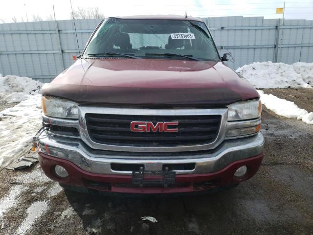 2GTEK13TX61214003 - 2006 GMC NEW SIERRA K1500 BURGUNDY photo 5