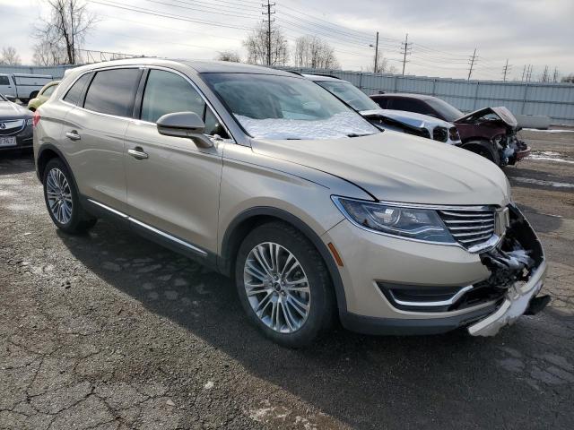 2LMPJ8LR5HBL48780 - 2017 LINCOLN MKX RESERVE GOLD photo 4